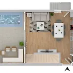 Διαμέρισμα Solis Lacus Modernes - Privater Beheizbarer Pool- Klimaanlage - Private Parkplaetze Njivice